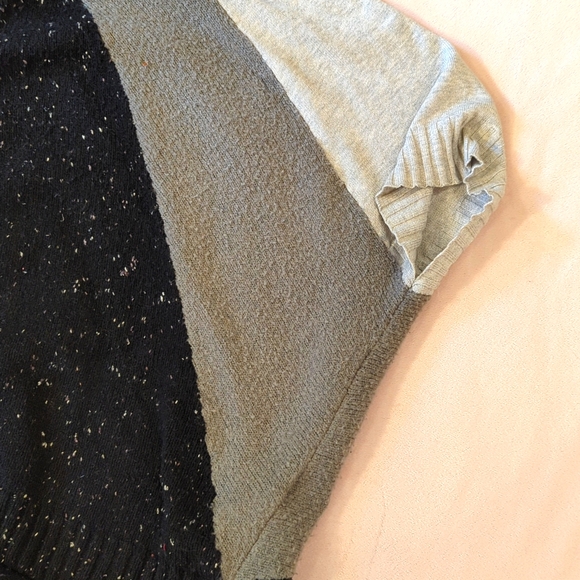 Spring & Clifton Multi Knit Oversized Drapey Sweater - Picture 11 of 13